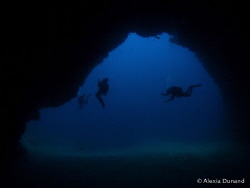The cathedral. Cavern on Lanzarote by Alexia Dunand 